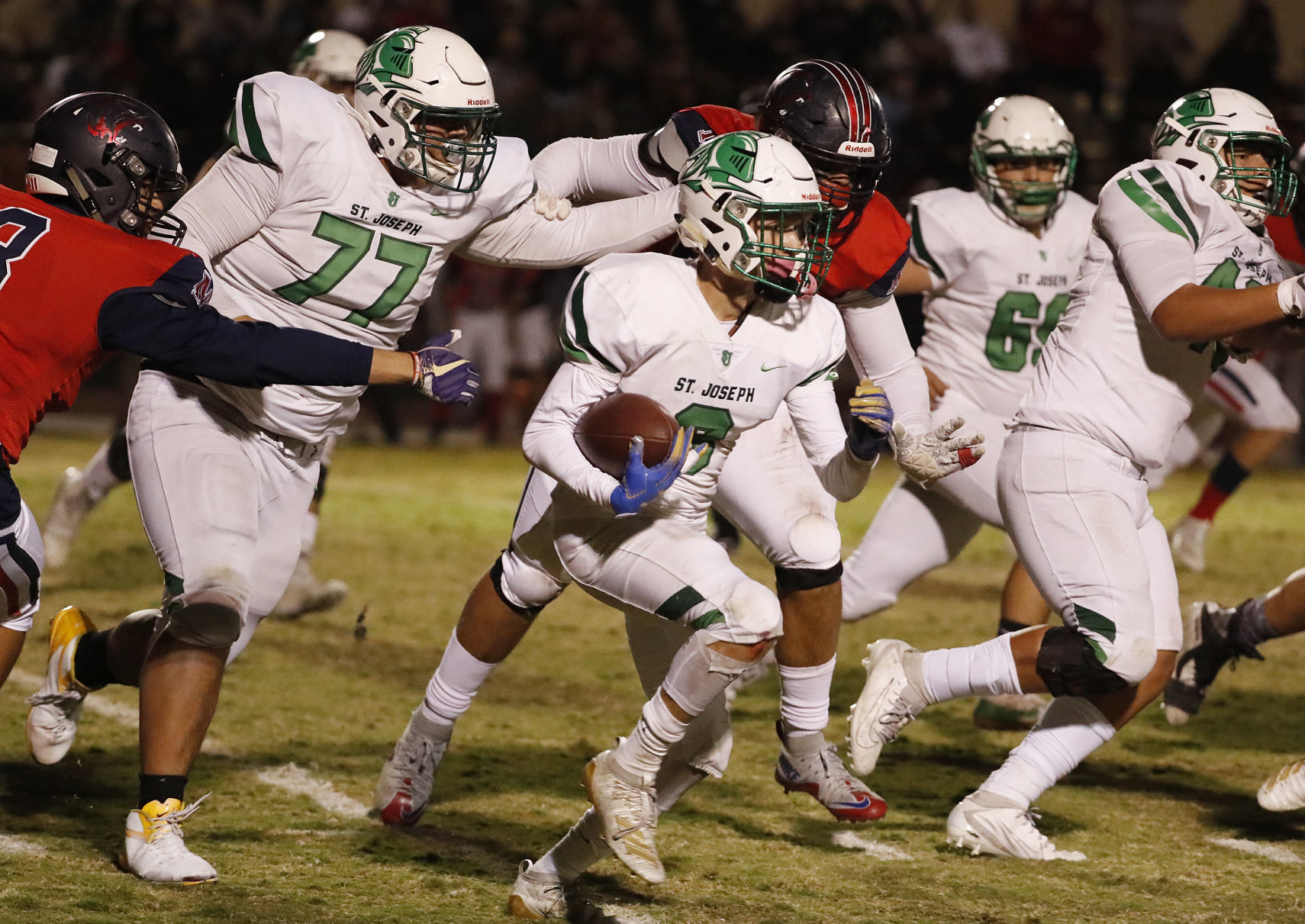 St. Joseph vs San Joaquin Memorial Football